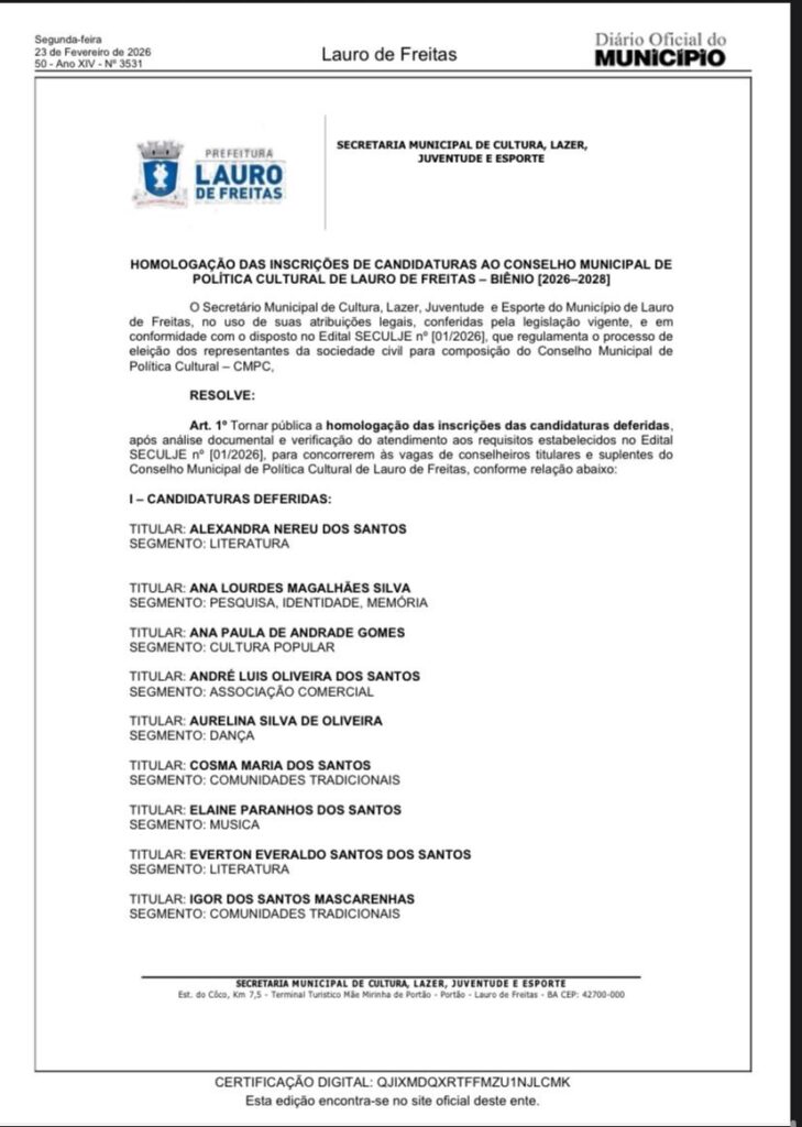 bea8b2d0-bafa-4fb3-8329-21df977a9abd-729x1024 Eleição do Conselho de Cultura abre inscrições para eleitores e divulga candidaturas deferidas; confira