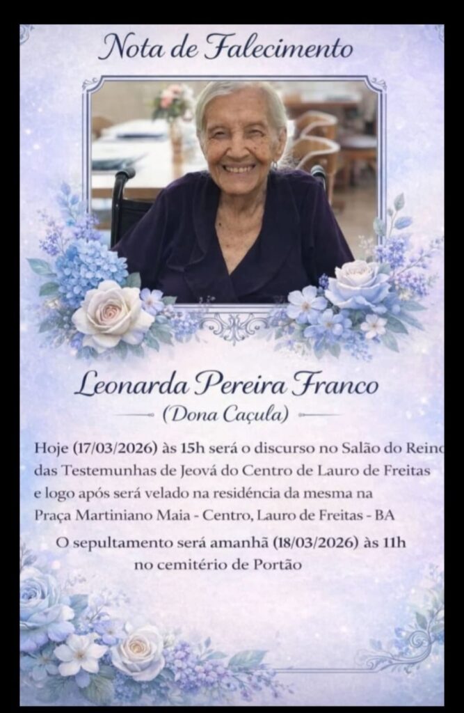 6ae34274-9444-4ce6-8fe3-51b0a752ac59-667x1024 Luto em Lauro de Freitas: morre aos 105 anos Dona Caçula