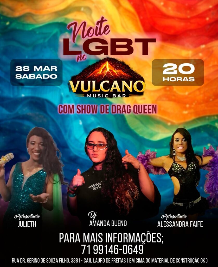 b476cf51-63cd-4f2e-ab43-7eb4a6009904-838x1024 Noite LGBT com show de drag queen e DJ movimenta Lauro de Freitas neste sábado (28)