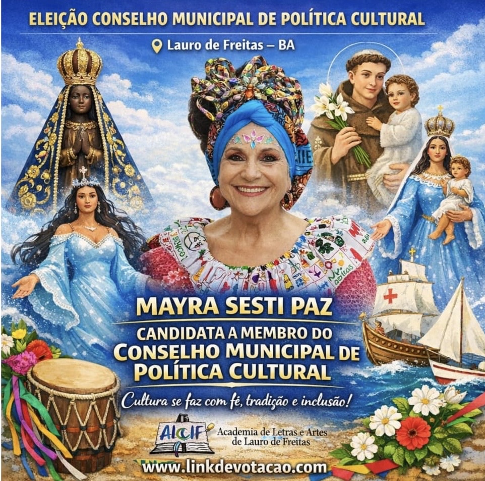 d8af11fb-aa3c-4195-a298-e09b14159fbd Conheça Mayra Sesti, candidata à cadeira de Cultura Popular do Conselho de Cultura de Lauro de Freitas