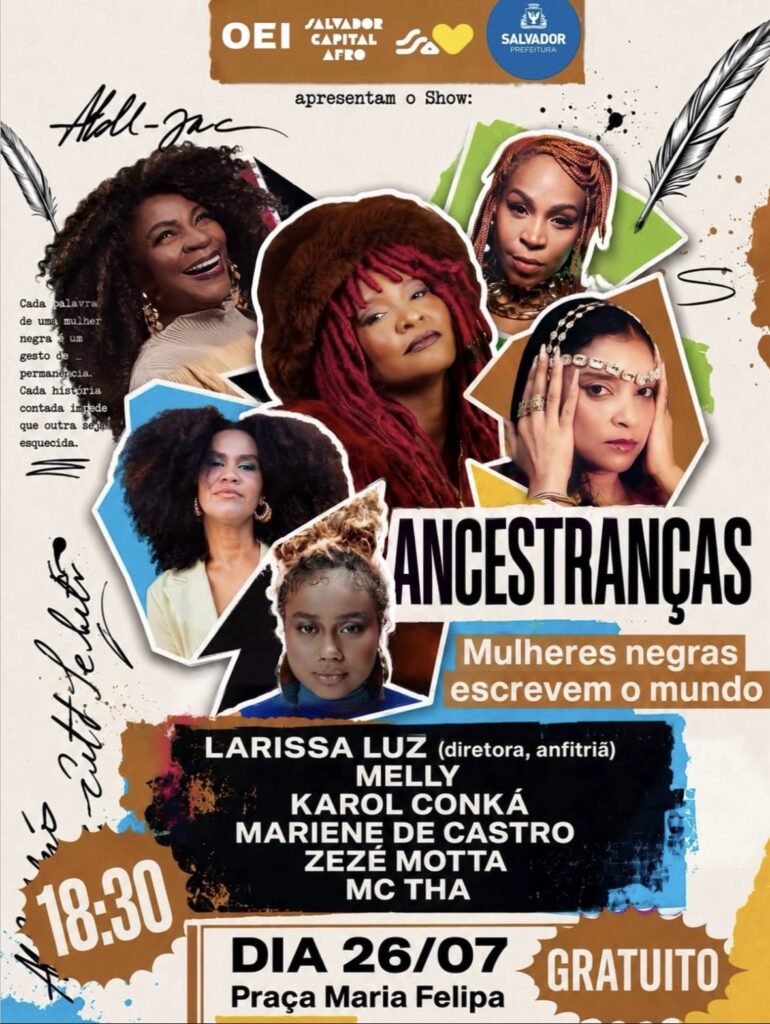 img_0376-770x1024 Espetáculo reúne Larissa Luz, Zezé Motta e Mariene de Castro em celebração à potência das mulheres negras